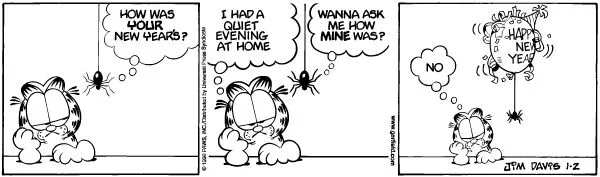 Garfield NewYear